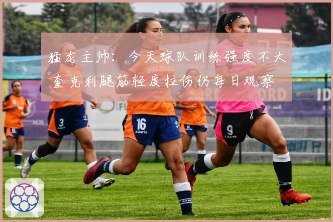 猛龙主帅：今天球队训练强度不大 奎克利腿筋轻度拉伤仍每日观察